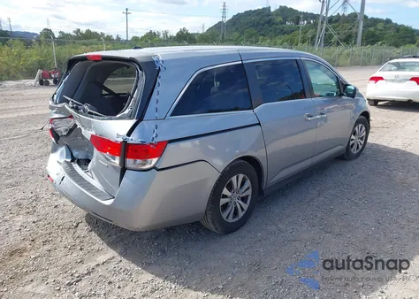 2016 Honda Odyssey Se from USA, damaged, VIN 5FNRL5H31GB109718